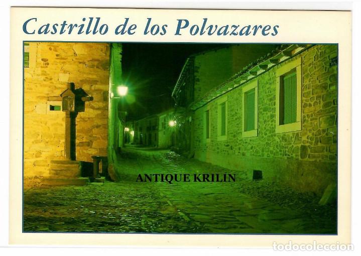 Postales: CASTRILLO DE LOS POLVAZARES / LEON N&ordm; 1134 VISTA NOCTURNA .- EDI. PARIS