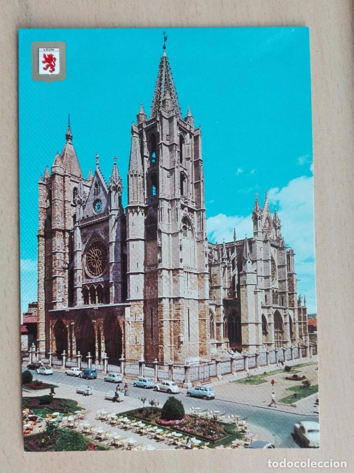 Postales: POSTAL 2876 NUEVA SUBIRATS 19 LEON CATEDRAL RELIGION