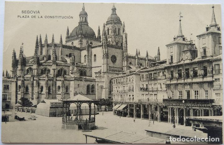 Postales: SEGOVIA PLAZA DE LA CONSTITUCION - Foto 1