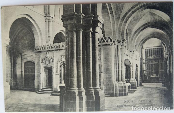Postales: ZAMORA CATEDRAL INTERIOR - Foto 1