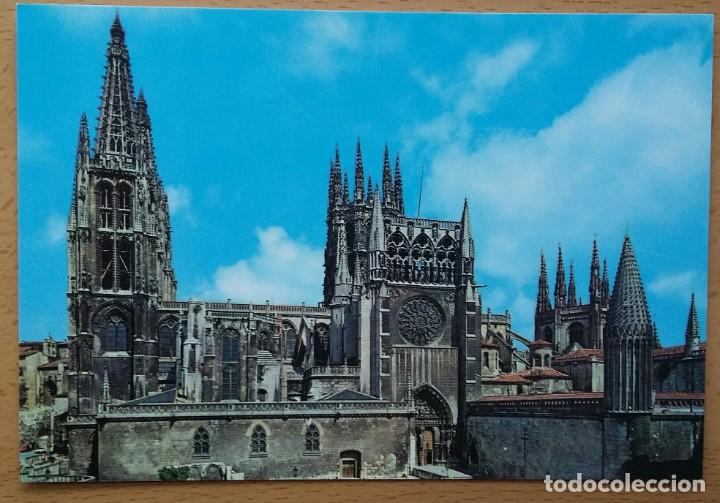 Postales: Postal Catedral de Burgos antes de limpiarla, sin circular