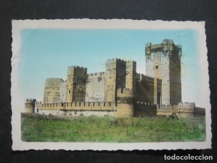 Postkarten: MEDINA DEL CAMPO-CASTILLO DE LA MOTA-ARRIBAS FOTOGRAFICA-POSTAL ANTIGUA-(76.789)