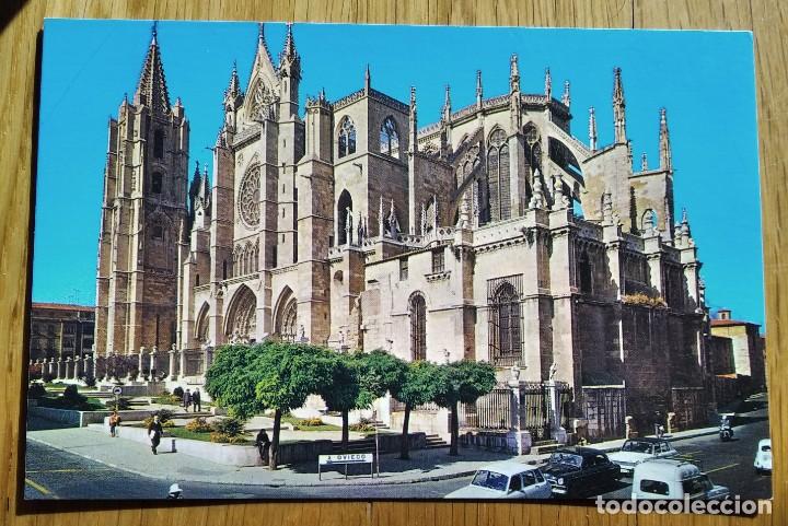 Postales: LEON - CATEDRAL - Foto 1