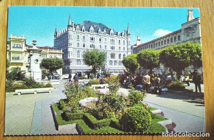 Postales: LEON - PLAZA DE SAN MARCELO