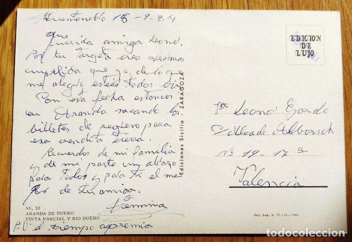 Postales: ARANDA DE DUERO - BURGOS - Foto 2