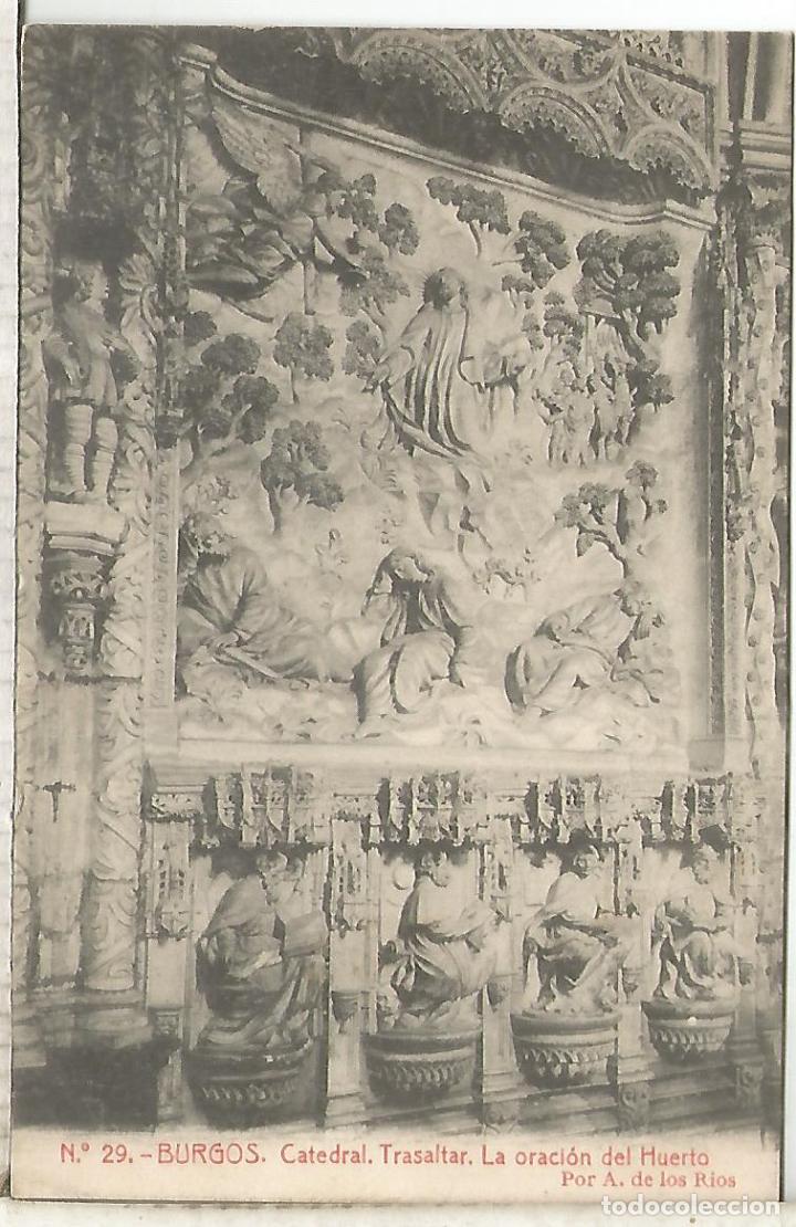 Postales: BURGOS CATEDRAL ESCRITA - Foto 1