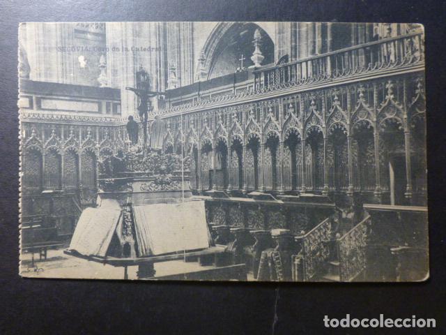 Postales: SEGOVIA CORO DE LA CATEDRAL - Foto 1