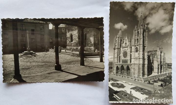 Postales: LEON LOTE 2 POSTALES - Foto 1