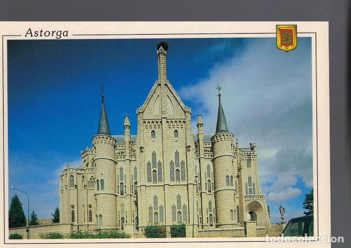 Postales: Astorga. Le&oacute;n. Palacio Episcopal. Gaud&iacute;. / Postal sin circular - Foto 1