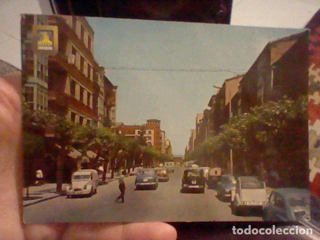 Postales: MIRANDA EBRO AV GENERAL FRANCO ED SVBIRATS 11 ESCRITA COCHES CLASICOS ANIMADA CASAS