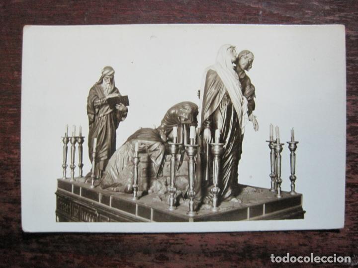 Postales: SEMANA SANTA EN ZAMORA-RETORNO DEL SEPULCRO-FOTOGRAFICA-POSTAL ANTIGUA-(77.262)