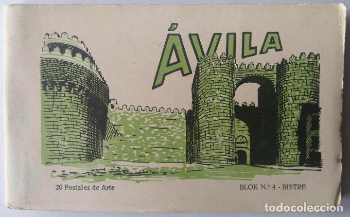 Postales: AVILA BLOC DE 20 POSTALES N 4 COMPLETO