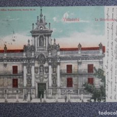 Postales: CASTILLA L VALLADOLID LA UNIVERSIDAD POSTAL ANTIGUA
