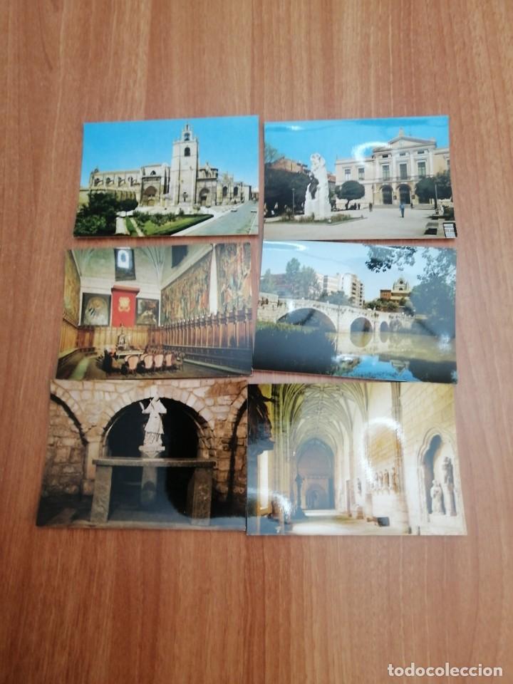 Postales: LOTE 10 POSTALES PALENCIA - Foto 1