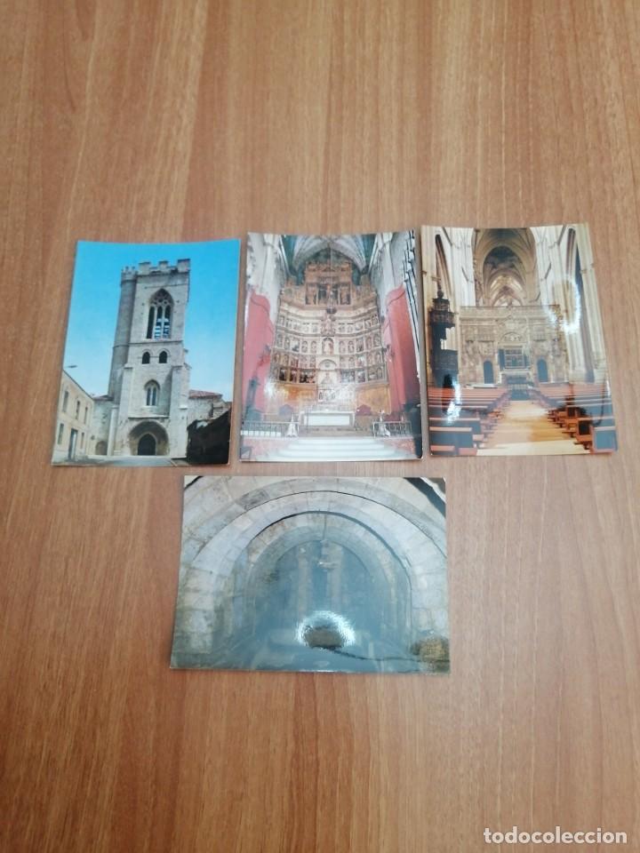 Postales: LOTE 10 POSTALES PALENCIA - Foto 2