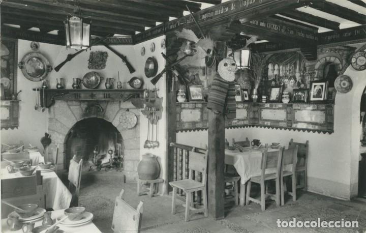 Postales: N&ordm; 6-SEGOVIA. Mes&oacute;n de C&aacute;ndido. Comedor del Condestable D. &Aacute;lvaro de Luna. Circulada en 1960