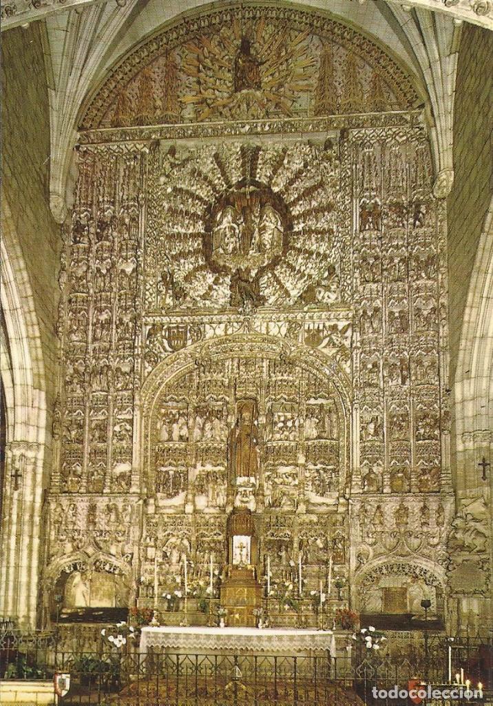 Postais: Burgos. Iglesia San Nicol&aacute;s. Retablo. Sim&oacute;n Colonia. Subirats Casanovas 56. 15x10 cm. 1980. Postal.