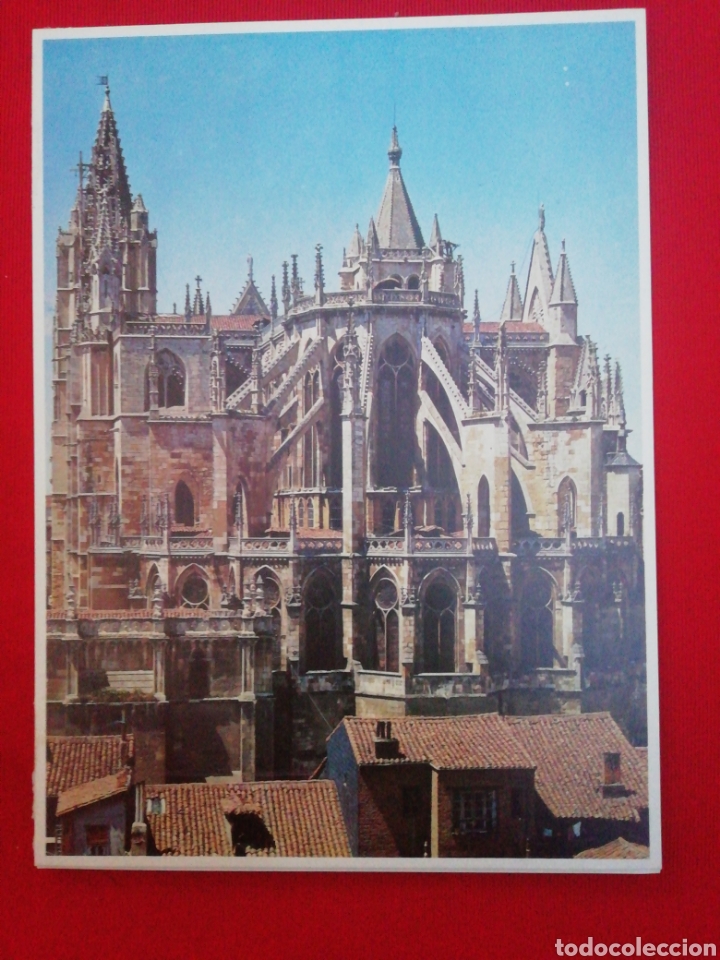 Postkarten: lamina - Catedral de Le&oacute;n