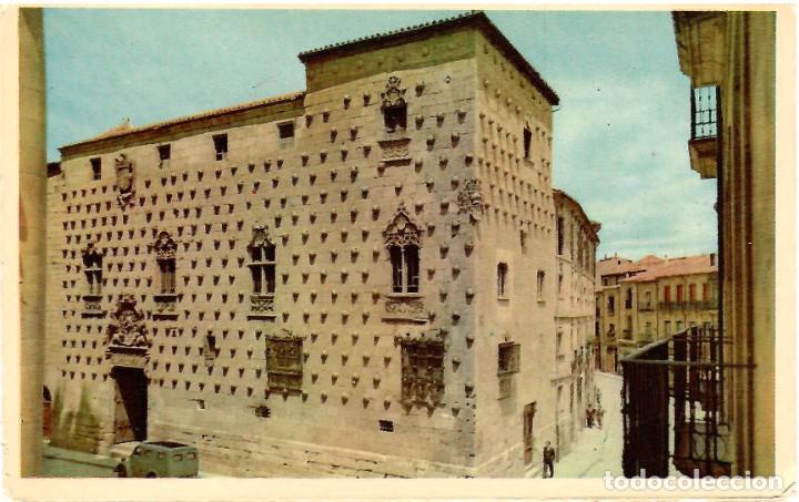 Postales: N&ordm; 3-SALAMANCA. Casa de las Conchas. Sin circular. ED. HELIOTIPIA ART&Iacute;STICA ESPA&Ntilde;OLA