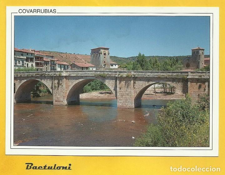 Postales: Covarrubias. Puente y vista parcial