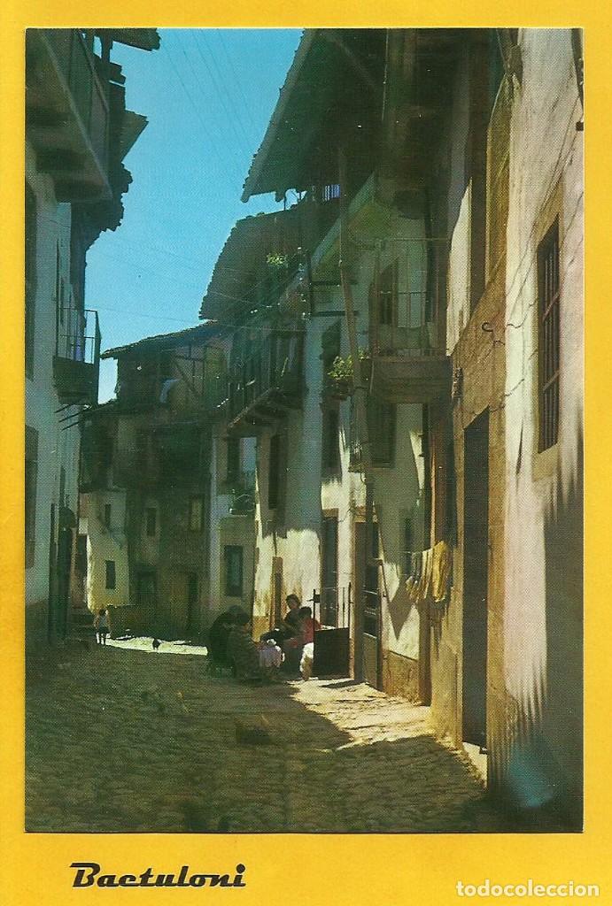 Postales: Candelario. Calle t&iacute;pica