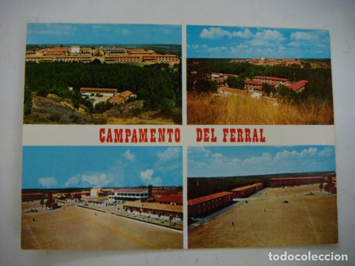 Postales: POSTAL DE LEON CAMPAMENTO DEL FERRAL-CAJ- N&ordm;-3 BIS
