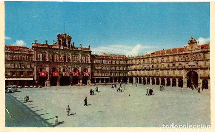 Postales: N&ordm; 1-SALAMANCA. Plaza Mayor. Sin circular. ED. HELIOTIPIA ART&Iacute;STICA ESPA&Ntilde;OLA