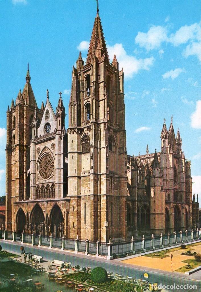 Postales: LEON N.&ordm; 32 CATEDRAL - Foto 1