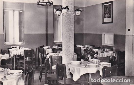 Cartoline: 8 Residencia Betania (El Espinar) Comedor. Circulada. Foto Igarra