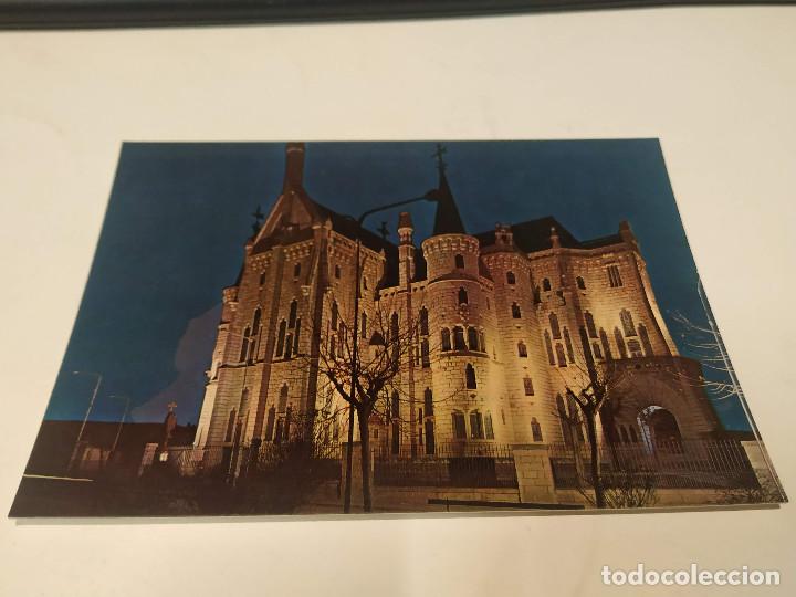Postales: LE&Oacute;N - POSTAL ASTORGA - PALACIO EPISCOPAL (GAUD&Iacute;) - Foto 1