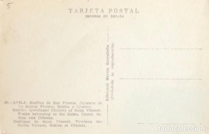 Postales: Postal de &Aacute;vila - Foto 2
