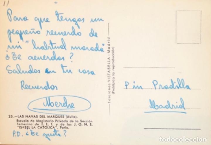 Postales: Postal de Las Navas del Marqu&eacute;s.&Aacute;vila - Foto 2