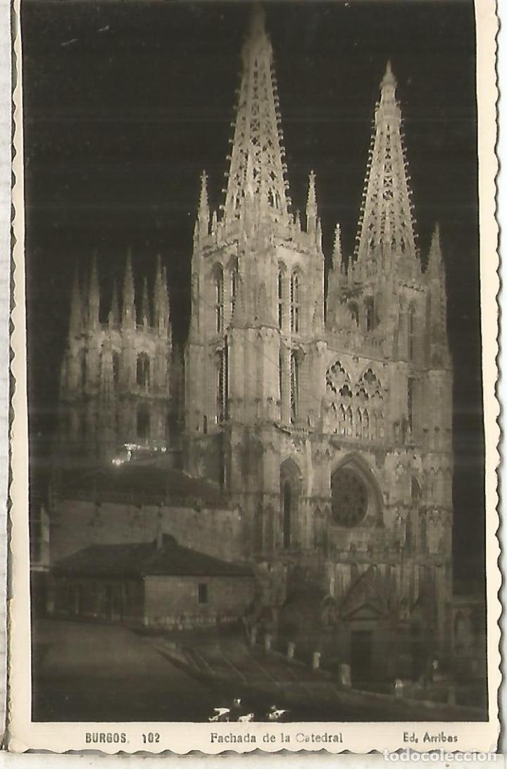 Postales: BURGOS CATEDRAL ESCRITA - Foto 1
