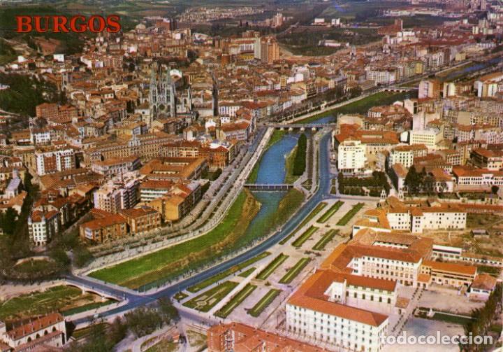 Postales: N&ordm; 2273-BURGOS. Vista a&eacute;rea. Sin circular. ED PAGSA