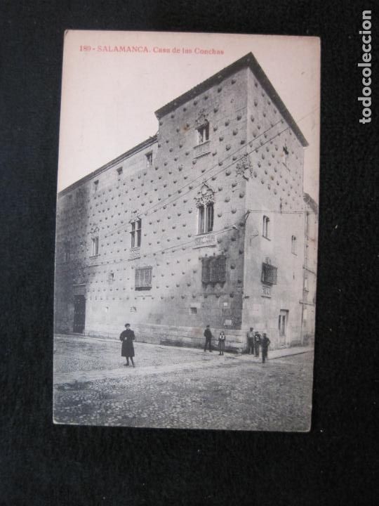 Postales: SALAMANCA-CASA DE LAS CONCHAS-THOMAS-189-POSTAL ANTIGUA-(78.962)