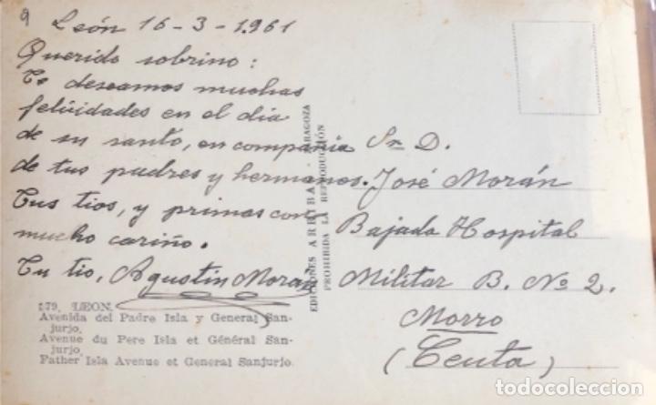 Postales: Postal de Leon - Foto 2