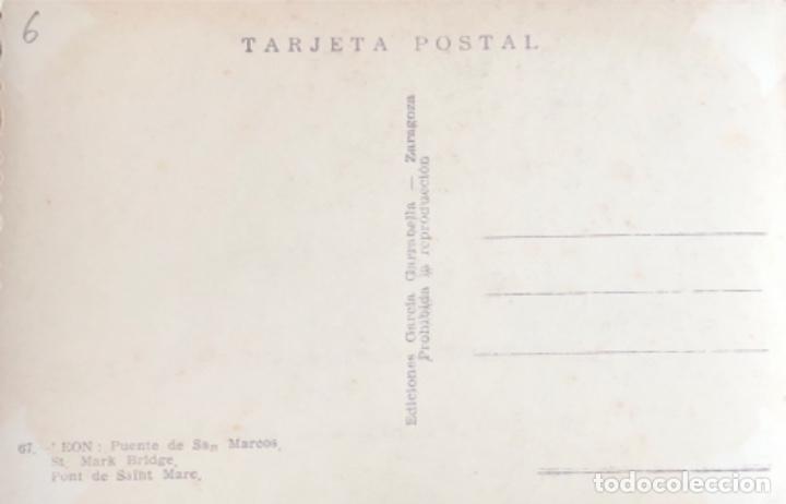 Postales: Postal de Leon - Foto 2