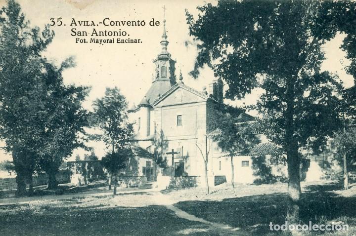 Postales: POSTAL. AVILA. CONVENTO DE SAN ANTONIO. 35. FOT. MAYORAL ENCINAR. SC