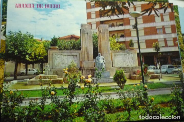 Postales: postal aranda duero -monumento diego arias miranda