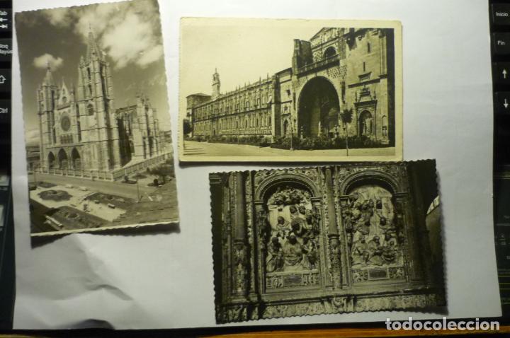 Postales: lote postales leon catedral-convento s.marcos &iexcl;&iexcl;&iexcl;&iexcl;2 circuladas&iexcl;&iexcl;&iexcl;