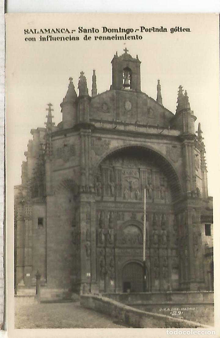 Postcards: SALAMANCA SANTO DOMINGO ESCRITA