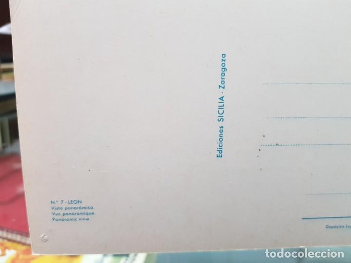 Postales: ANTIGUA POSTAL LEON SICILIA 7 - Foto 2