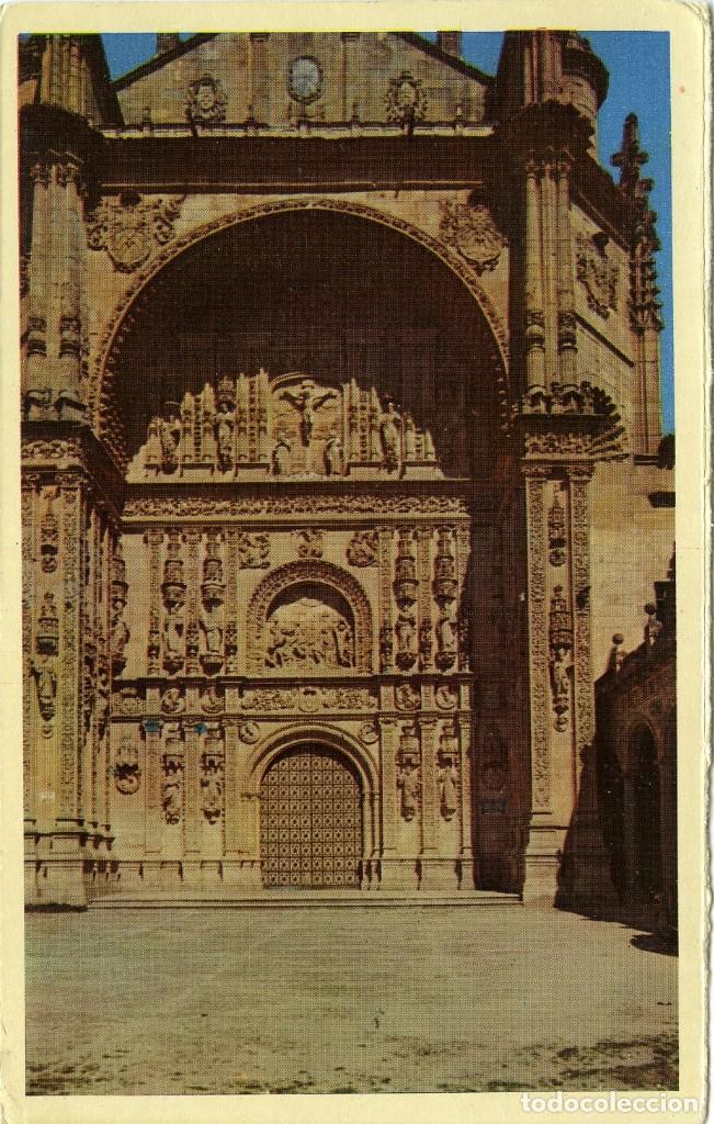 Postales: N&ordm; 14-SALAMANCA. Fachada de San Esteban. Sin circular. ED. HELIOTIPIA ART&Iacute;STICA ESPA&Ntilde;OLA