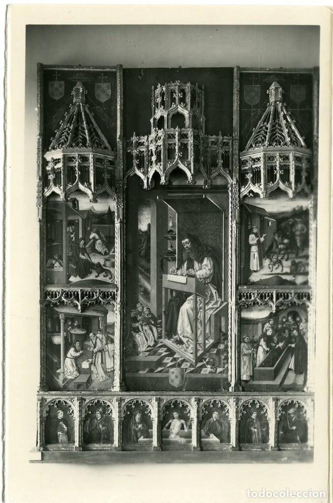Postales: N&ordm; 106-VALLADOLID. Museo N. Escultura. Retablo de San... Sin circular. ED. GARC&Iacute;A GARRABELLA