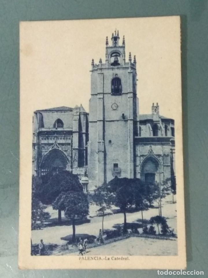 Postales: POSTAL PALENCIA. LA CATEDRAL. - Foto 1