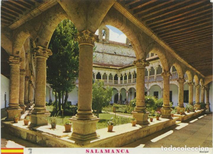 Postales: N&ordm; 26-SALAMANCA. Patio del convento de las Due&ntilde;as. Escrita en 1970. ED. MANIPEL