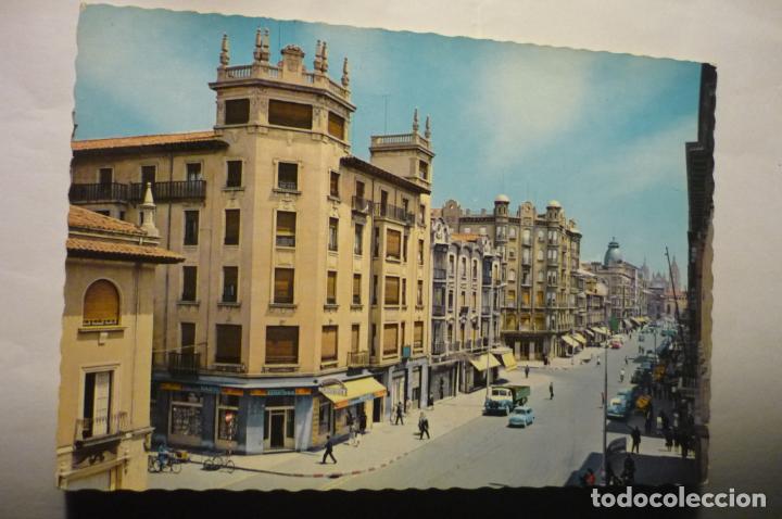 Postales: postal leon-av.ordo&ntilde;o ii escrita cm