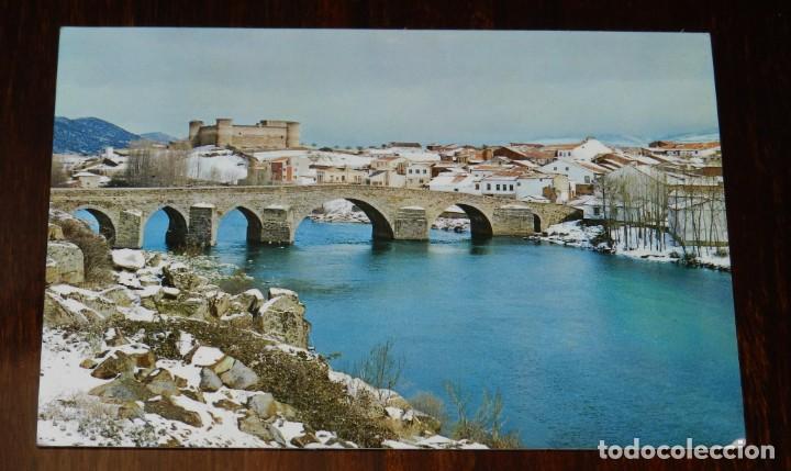 Postkarten: FOTO POSTAL DEL BARCO DE AVILA, VISTA PARCIAL DE INVIERNO, N. 90, ED. STUDIO, CIRCULADA.