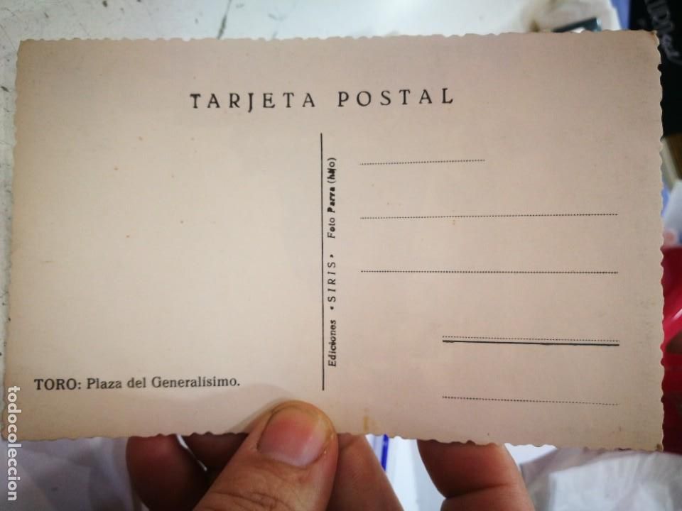 Postales: Postal TORO Plaza del General&iacute;simo SIRIS S/C - Foto 2