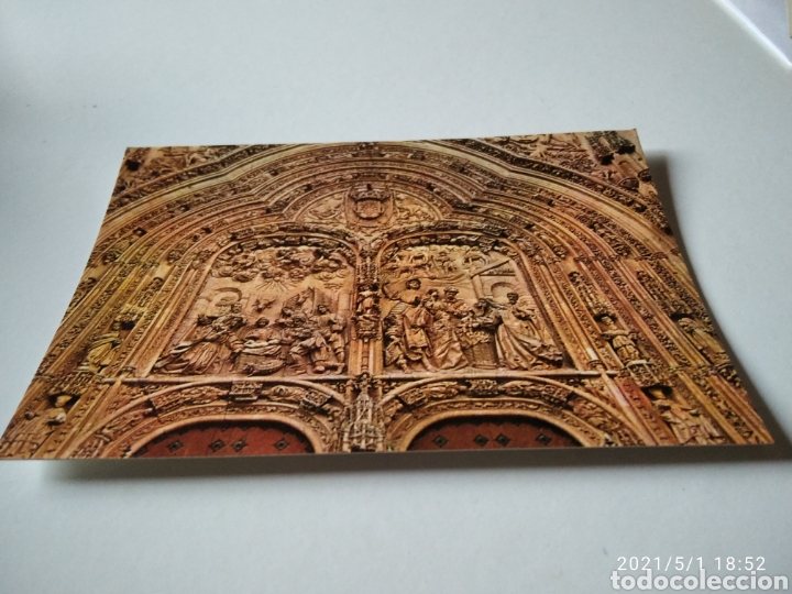 Postales: Catedral Salamanca puerta Nueva